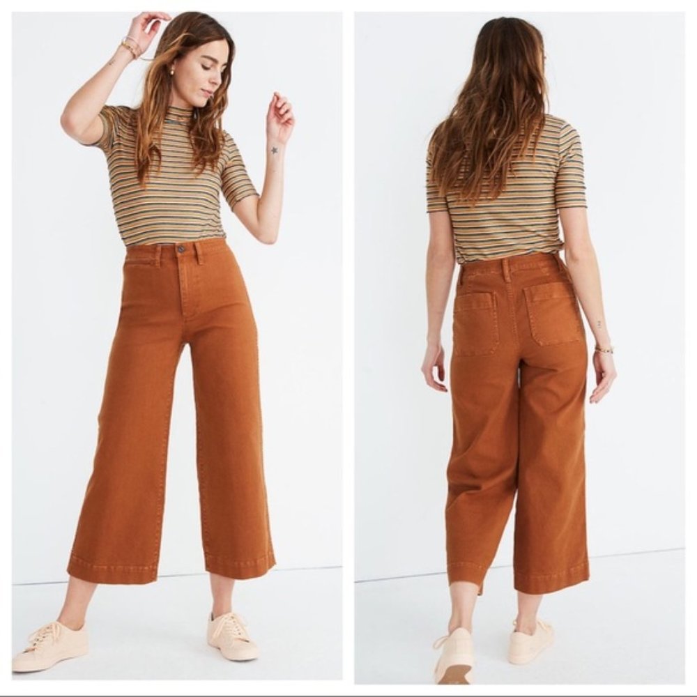 Madewell Wide Leg Emmett Pant